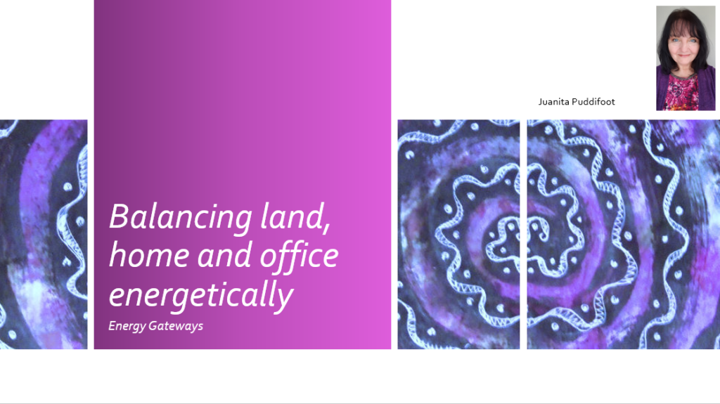 Balancing land, home and office energetically