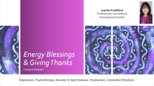 Energy Blessings and Giving Thanks